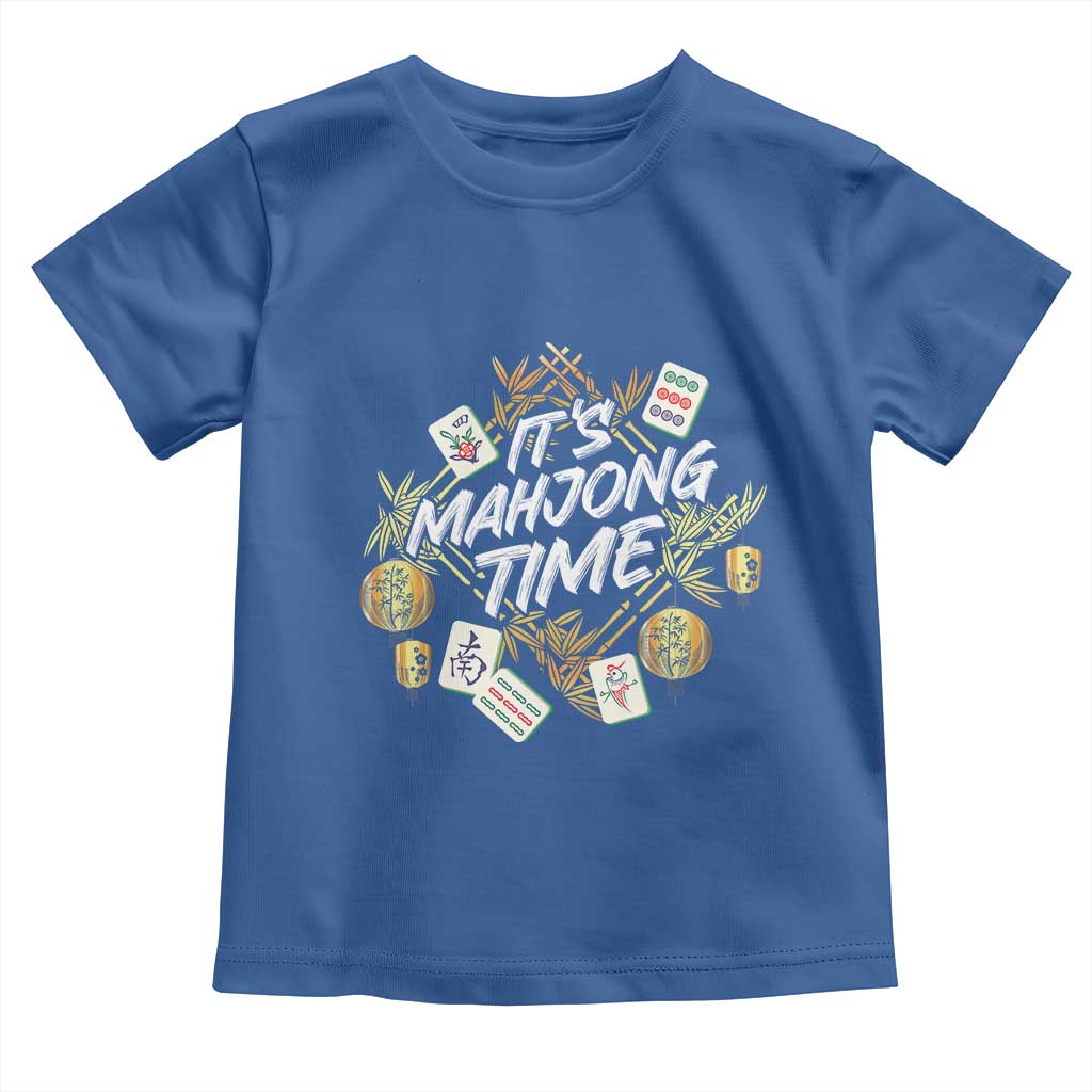 It's Mahjong Time Gambling Chinese Game Toddler T Shirt