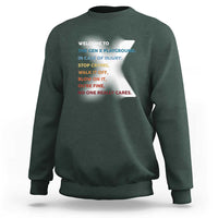 Funny Welcome To The Gen X Playground Sweatshirt - Wonder Print Shop