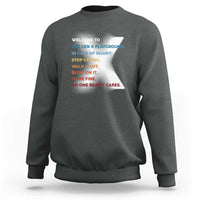 Funny Welcome To The Gen X Playground Sweatshirt - Wonder Print Shop