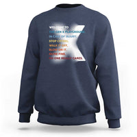 Funny Welcome To The Gen X Playground Sweatshirt - Wonder Print Shop