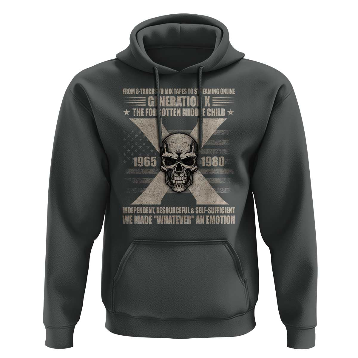 Gen X The Forgotten Middle Child Hoodie - Wonder Print Shop