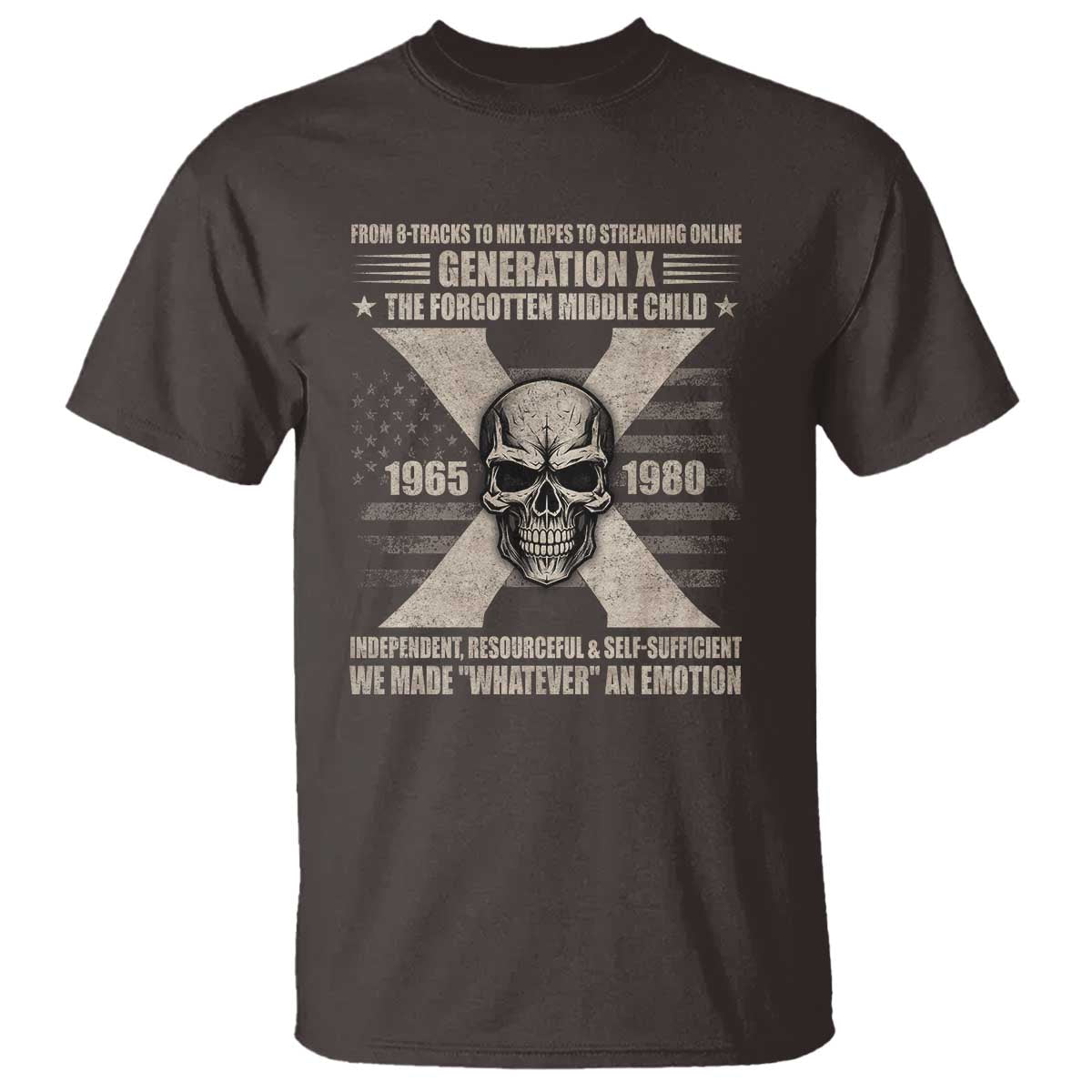 Gen X The Forgotten Middle Child T Shirt - Wonder Print Shop