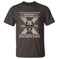 Gen X The Forgotten Middle Child T Shirt - Wonder Print Shop