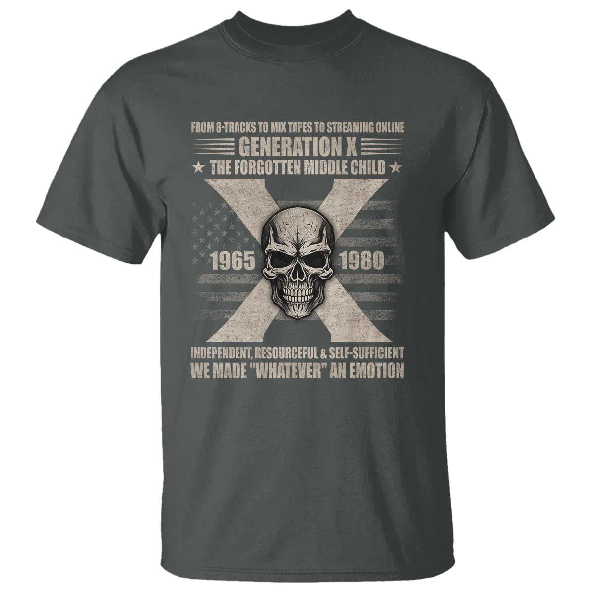 Gen X The Forgotten Middle Child T Shirt - Wonder Print Shop