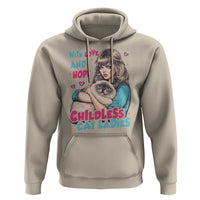 Childless Cat Ladies Hoodie With Love And Hope Cute Cat - Wonder Print Shop