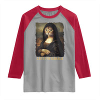 Funny Harris Cat Raglan Shirt Cats Mona Lisa Vintage