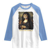 Funny Harris Cat Raglan Shirt Cats Mona Lisa Vintage