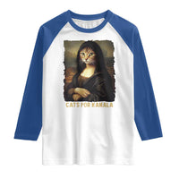 Funny Harris Cat Raglan Shirt Cats Mona Lisa Vintage