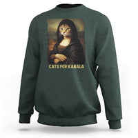 Funny Harris Cat Sweatshirt Cats Mona Lisa Vintage - Wonder Print Shop