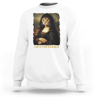 Funny Harris Cat Sweatshirt Cats Mona Lisa Vintage - Wonder Print Shop