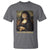 Funny Harris Cat T Shirt Cats Mona Lisa Vintage - Wonder Print Shop