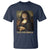 Funny Harris Cat T Shirt Cats Mona Lisa Vintage - Wonder Print Shop