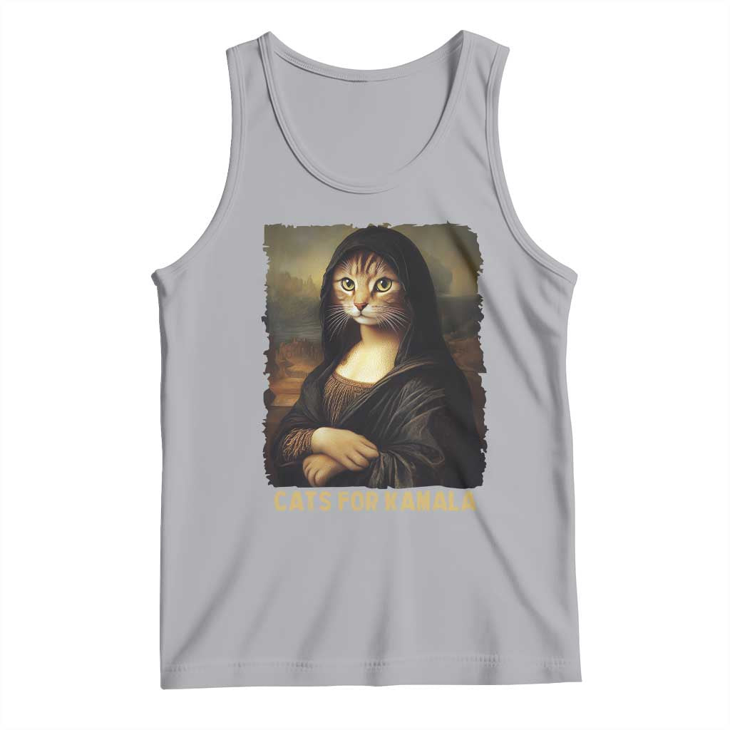 Funny Harris Cat Tank Top Cats Mona Lisa Vintage