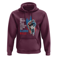 Veteran Voting Harris Walz Hoodie I Am A Veteran Not A Sucker Or A Loser TS09