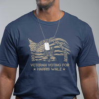 Veteran For Harris Walz T Shirt I Am A Veteran Not A Sucker Or A Loser - Wonder Print Shop