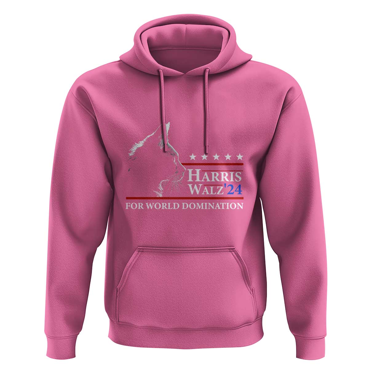 Harris Walz 2024 Hoodie For World Domination US President