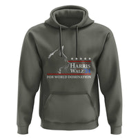 Harris Walz 2024 Hoodie For World Domination US President