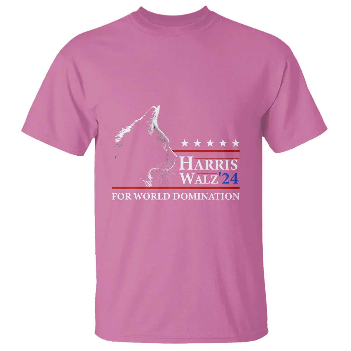 Harris Walz 2024 T Shirt For World Domination US President - Wonder Print Shop