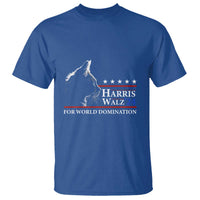 Harris Walz 2024 T Shirt For World Domination US President - Wonder Print Shop