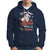 It's The Most Wonderful Time For A Beer Ugly Santa Drinking Hoodie - Wonder Print Shop