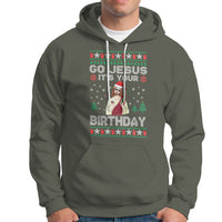 Go Jesus It's Your Birthday Funny Christmas Hoodie - Wonder Print Shop