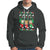 Christmas Hoodie Cute Cat In Sock Merry Catmas - Wonder Print Shop