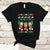 Christmas T Shirt Cute Cat In Sock Merry Catmas - Wonder Print Shop