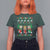 Christmas T Shirt For Women Cute Cat In Sock Merry Catmas - Wonder Print Shop