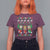 Christmas T Shirt For Women Cute Cat In Sock Merry Catmas - Wonder Print Shop