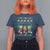 Christmas T Shirt For Women Cute Cat In Sock Merry Catmas - Wonder Print Shop