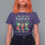 Christmas T Shirt For Women Cute Cat In Sock Merry Catmas - Wonder Print Shop