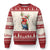 Christmas Cute Parot Reindeer Santa Hat Ugly Christmas Sweater - Wonder Print Shop