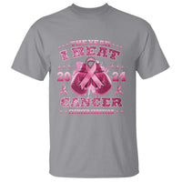 The Year I Beat Cancer Boxing Gloves Fighter Survivor T Shirt - Wonder Print Shop