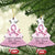 Personalize Christmas Breast Cancer Christmas Ornament Custom Name The Year I Beat Cancer - Wonder Print Shop