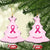 Christmas Breast Cancer Christmas Ornament I Am Warrior Pink Ribbon Christmas Tree - Wonder Print Shop