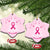 Christmas Breast Cancer Christmas Ornament I Am Warrior Pink Ribbon Christmas Tree - Wonder Print Shop