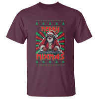 Funny Xmas Party T Shirt Merry Mixmas Santa DJ - Wonder Print Shop