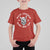Funny Heavy Metal T Shirt For Kid Metal Christmas Heavy New Year Rock Hand Sign - Wonder Print Shop