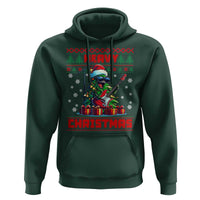 Funny Heavy Christmas Rock Band Guitarist Hoodie