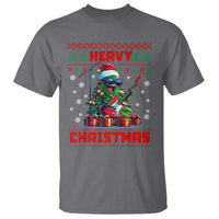 Funny Heavy Christmas Rock Band Guitarist T Shirt - Wonder Print Shop