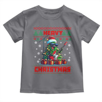 Funny Heavy Christmas Rock Band Guitarist Toddler T Shirt