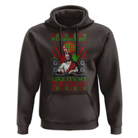Funny Christmas Party DJ Jesus Hoodie We Gonna Party Like It's My Birthday