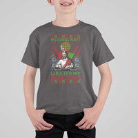 Funny Christmas Party DJ Jesus T Shirt For Kid We Gonna Party Like It's My Birthday - Wonder Print Shop