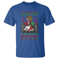 Funny Christmas Party DJ Jesus T Shirt We Gonna Party Like It's My Birthday - Wonder Print Shop