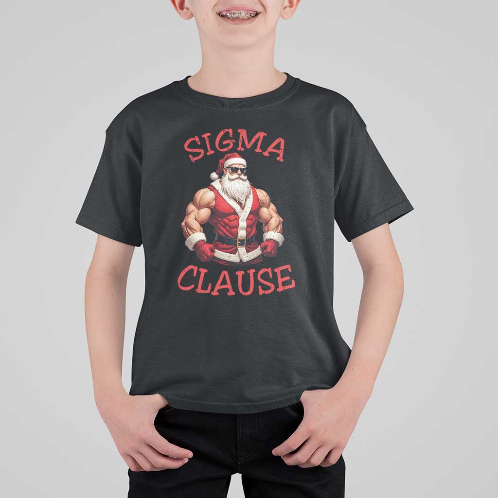 Funny Xmas Sigma Claus T Shirt For Kid - Wonder Print Shop