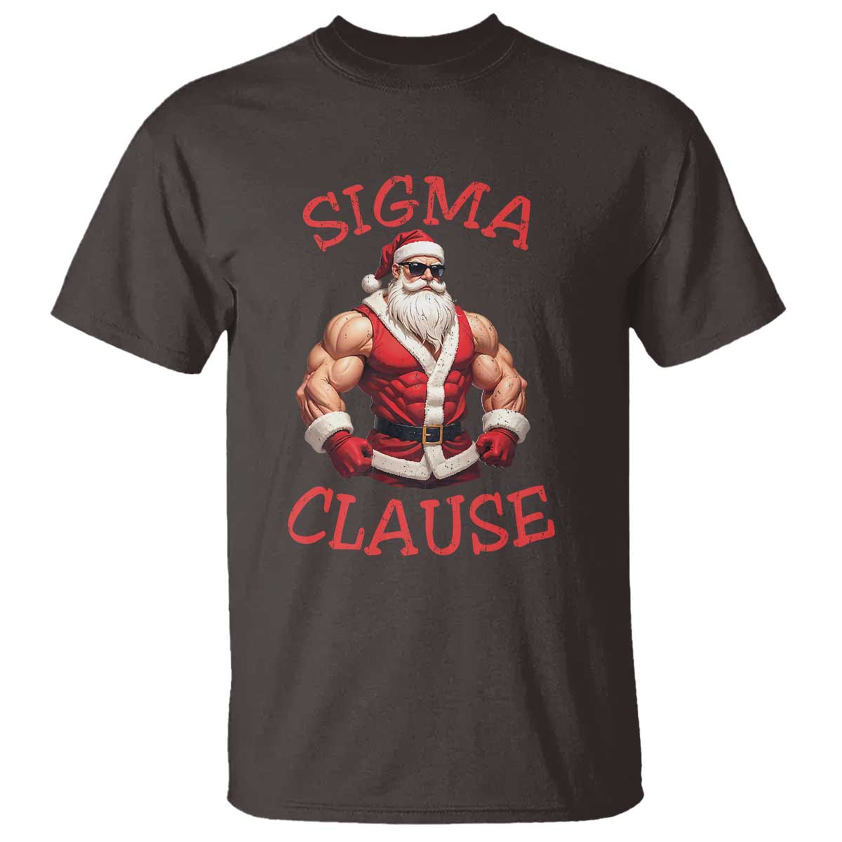 Funny Xmas Sigma Claus T Shirt - Wonder Print Shop
