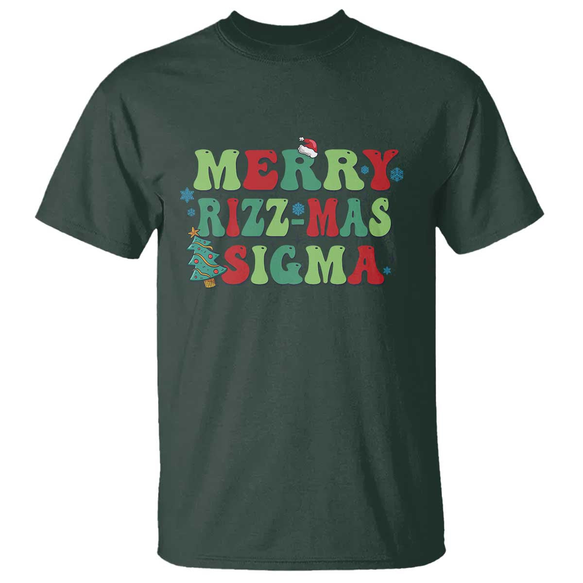 Merry Rizz Mas Sigmas T Shirt - Wonder Print Shop