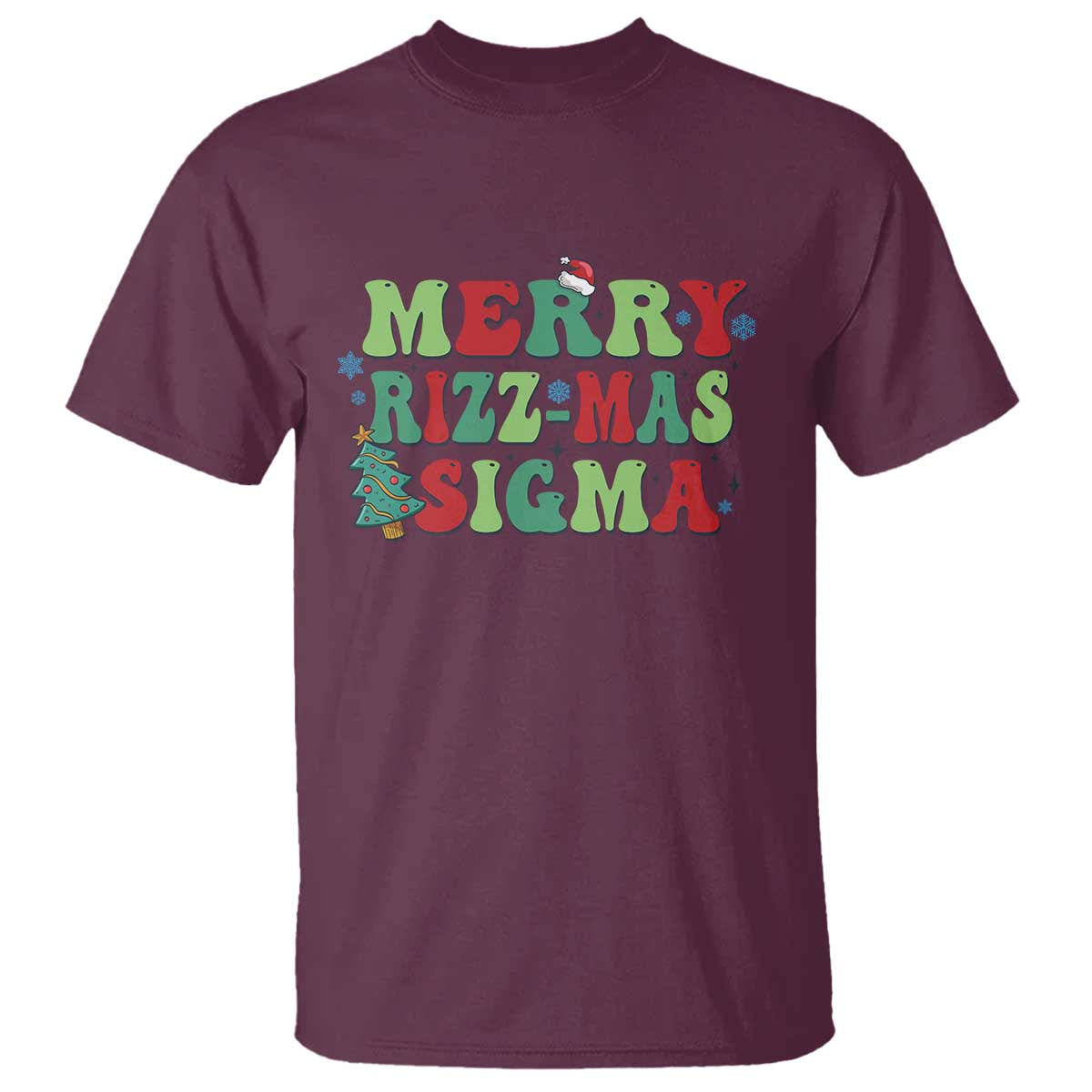 Merry Rizz Mas Sigmas T Shirt - Wonder Print Shop
