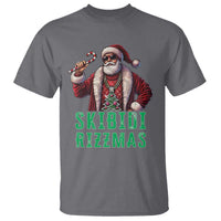 Funny Xmas T Shirt Skibidi Rizzmas Cool Santa Gangsta - Wonder Print Shop