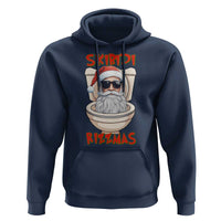 Funny Skibidi Rizzmas Santa Toilet Meme Hoodie